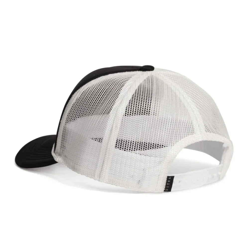 SITKA Hunting Darkest Before Dawn Duck Hi Pro Foam Trucker Hat/Cap Black NEW - Picture 2 of 3